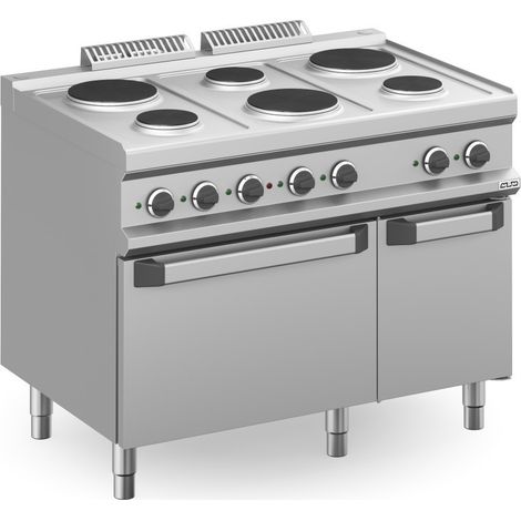 Fourneau électrique - 6 zones - Avec meuble - MPR711A MAGISTRA PLUS 700 - Arilex