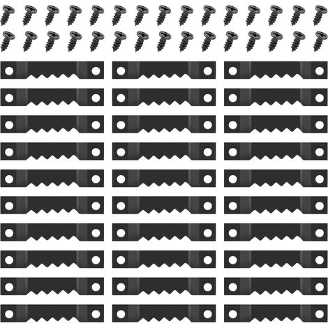 CCYKXA 50 Pieces Picture Hanging Hooks, Frame Fasteners for Wall-Mounted Frames, Picture Hangers for Photo Frames, Posters, Paintings, Wall Clocks, Artwork, Home Decor (1/5)