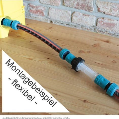 Filtre à Eau Universel 3/4 Pouces pour Nettoyeur Haute Pression, Pompe de Jardin, Système d’Irrigation et Camping-Car (1/3)