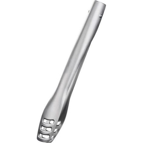 Pince À Barbecue - Acier Inoxydable 304 - Poignée En Bois - Ouverture Fermeture Automatique Par Gravité - 29 Cm - 1 Pièce