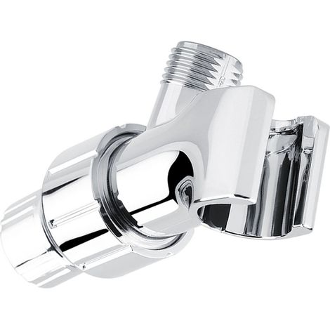 Sélecteur de douche 3 voies chromé support pour colonne de douche accessoire salle de bain (1/5)