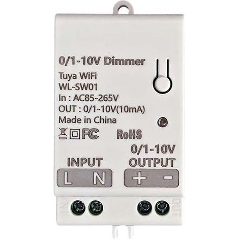 Contrôleur de gradation intelligent Tuya 0-10 V, contrôleur de gradation WiFi Tuya, relais disjoncteur DIY pour maison connectée (1/5)