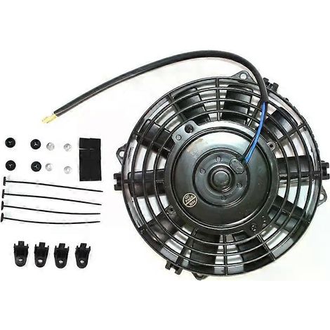 Elektrischer Kondensatorlüfter für Kfz-Klimaanlagen, 8, 9, 10, 12, 14 Zoll, 80 W, 12 V/24 V (1/4)