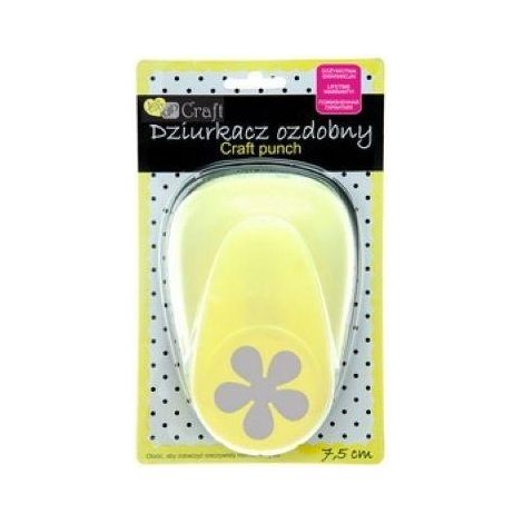 Perforadora decorativa de flores de 7,5 cm
