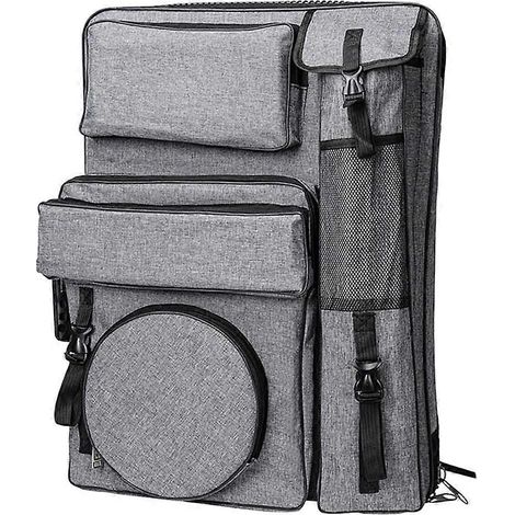 Sac à Dos Portfolio pour Artiste Sac à Bandoulière Outils pour Planche à Dessin Sac de Voyage pour Dessin et Croquis (1/5)