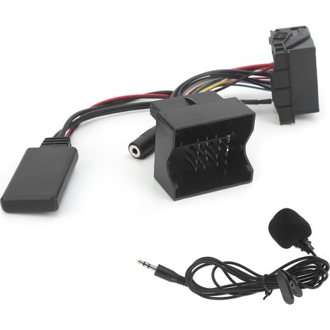 Câble audio AUX, adaptateur micro mains-libres Bluetooth 5.0 compatible A3 A4 A2 TT 2006 (1/5)