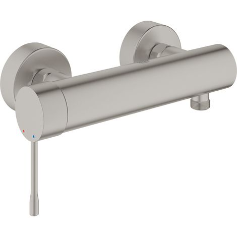 GROHE Essence Einhand-Duschmischer mit 1 Auslauf supersteel 33636DC1 (1/2)