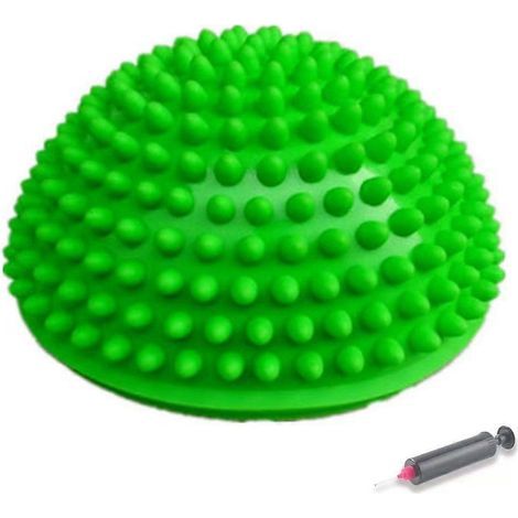 Hedgehog Balance Pods Spiky Half Balls for Kids & Adults, Foot Massage & Stability Training, Sensory Motor Skills Development, Ideal for Yoga, Gymnas (1/5)