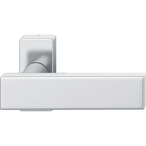 FSB Rahmentürdrücker 09 1003 Hochhaltefeder B eckige Rosette Edelstahl matt (1/3)
