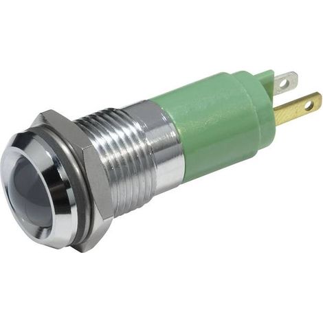 CML 19210351 Luce di segnalazione a LED Verde 24 V/DC 70 mcd