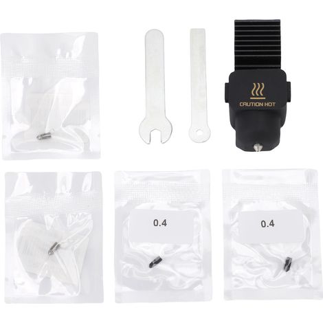 Kit Hotend de buse en acier de 0,4 mm pour imprimante 3D avec clé pour mini imprimantes A1 (1/5)