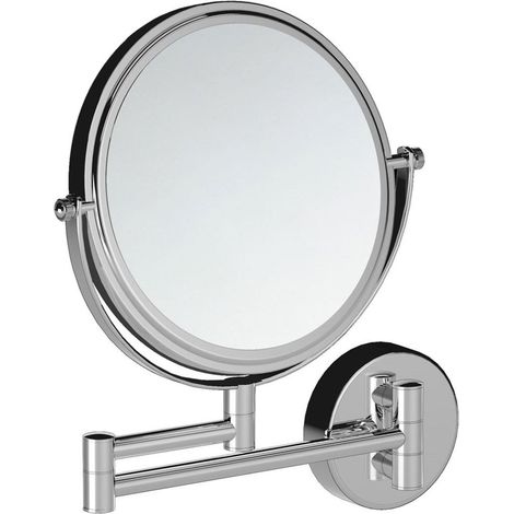 COSMIC Mirror Wall Mounted X1/X5, Swivel Chrome, Architect Collection (1/4)