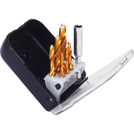 Exact 50902 KIT Maschi combinati 8 parti metrica Taglio destrorso HSS 1 KIT (1/3)