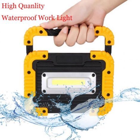 Trade Shop - FARO LED LAMPADA LAVORO COB PORTATILE ANTIURTO PROFESSION 450 LUMENS ZUM BIP - (1/2)