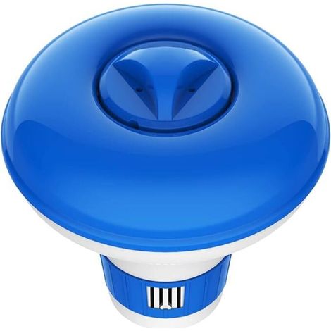 Distributeur Flottant Chlore - 12 cm - Réglable 4 Positions - Pour Piscine Intérieure Extérieure Spa Jacuzzi - 1 Pièce (1/5)