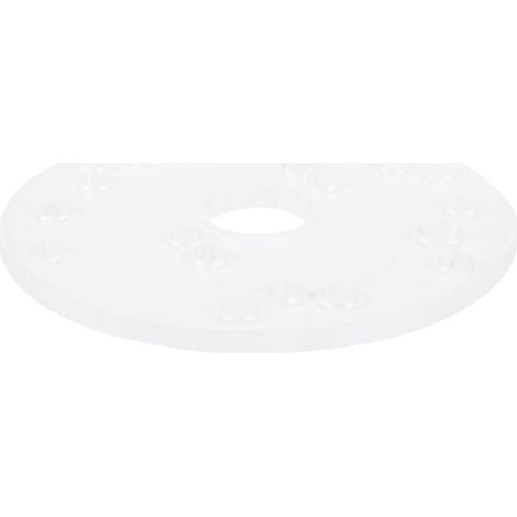 Plaque de Base de Routeur Universelle 6-1/2 Pouces, Matériau Acrylique pour des Coupes et un Façonnage Précis du Travail du Bois (1/5)