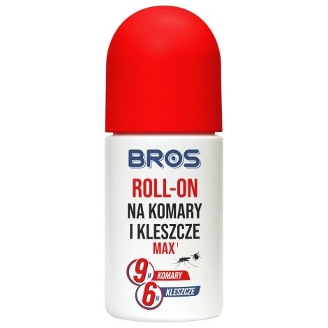 BROS Roll-on antizanzare e zecche 50 ml - Protezione contro le punture