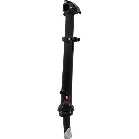 Potence de vélo pliable et réglable en alliage d'aluminium, diamètre 25,4 mm, noire, support de guidon pour vélo (1/5)