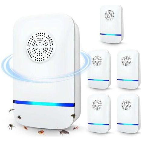 Il s'agit d'un répulsif à insectes ultrasonique monobloc, un appareil d'intérieur à brancher qui peut repousser les nuisibles tels que les moustiques, les rats, les punaises de lit, les cafards, les a (1/4)