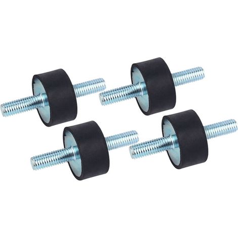 Support anti-vibration caoutchouc pour pompe à air, silentbloc M8 30x15 mm réducteur de bruit (1/5)