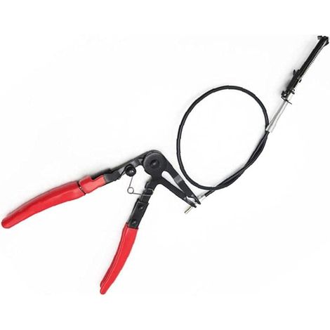 Pinces Flexibles Pinces à Collier de Serrage avec Fil Flexible Outils de Maintenance de réparation de Voiture pour tuyaux de Carburant Radiateur Rouge Équipement Elecc Portable Créatif Durable (1/5)