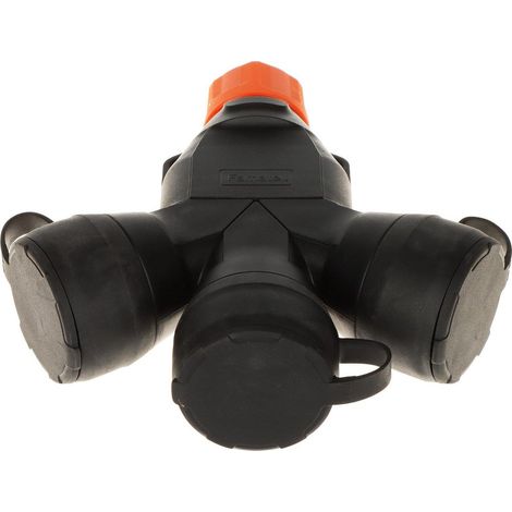 Famatel XF188S-EPN Drehstromsteckdose IP54 IK08