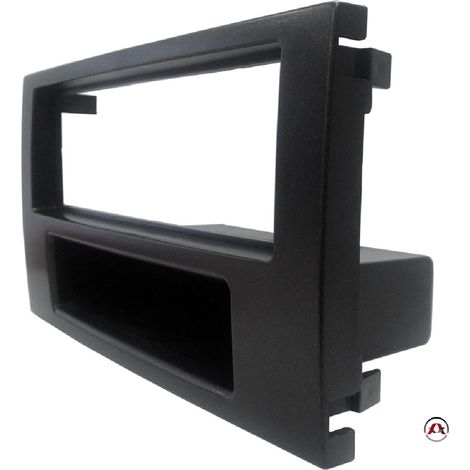 Facade autoradio FA199 compatible avec Ford C-Max SMax Avec vide poche Noir