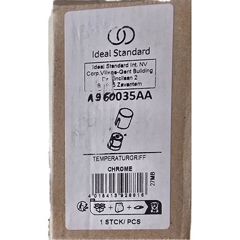 Ideal Standard a960035aaa Poignée de température, a960035aaa, chromé