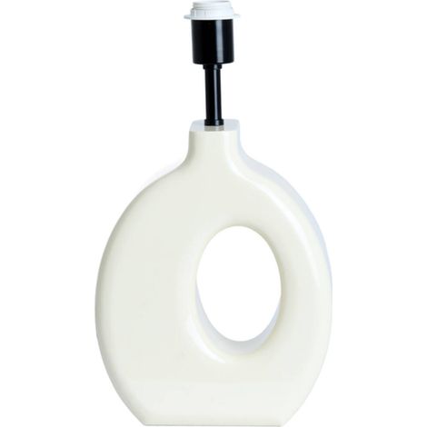 Light & Living - tischlampe - KANTI - crème - holz - einzelne
