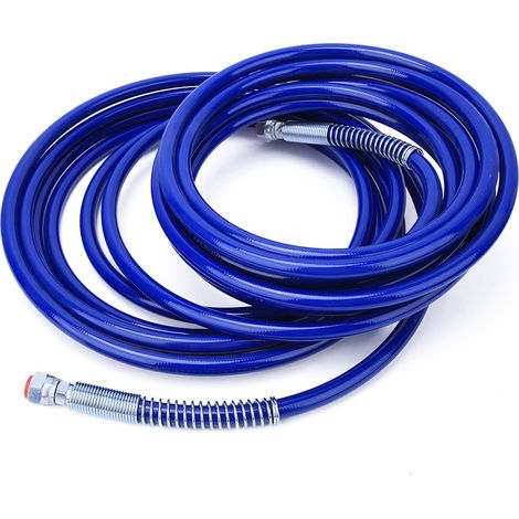 1/4-Zoll-Farbspritzschlauch für Airless-Spritzpistole, flexibler Faserschlauch, 10 Meter, 3265 Psi (1/5)