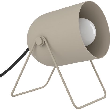 Lampada Scrivania Contemporaneo Tilston Acciaio Marrone 1 Luce E14 Ip20