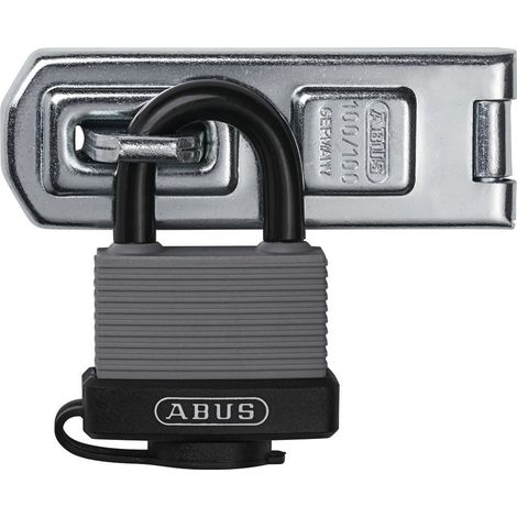 ABUS Überfalle- und Vorhangschloss-Kombination 100/100 + 70AL/45 B/DFNLI