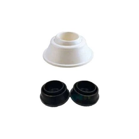 Tampon articulé pour échelle piscine liner – PVC flexible pour tube ø 43 mm – Compatible piscines liner – Lot de 2 (1/3)