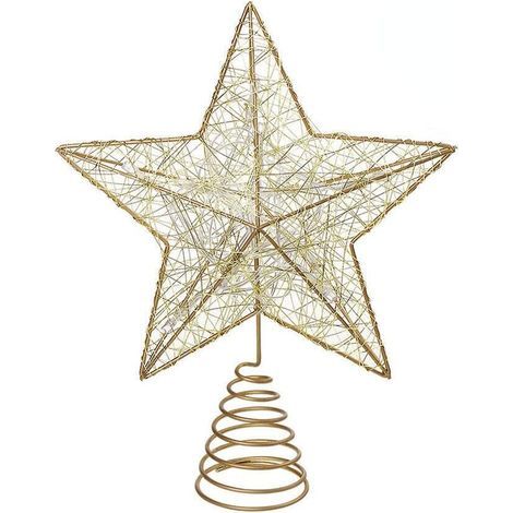 Adorno LED para árbol de Navidad con purpurina de Ausuky (1/4)