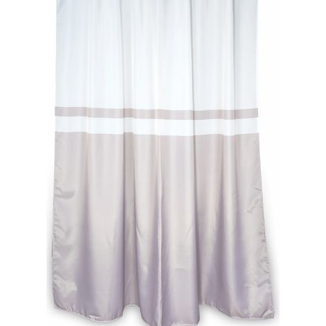 Tenda lavabile doccia vasca in poliestere h 200 con ganci mod. Panarea 240 cm
