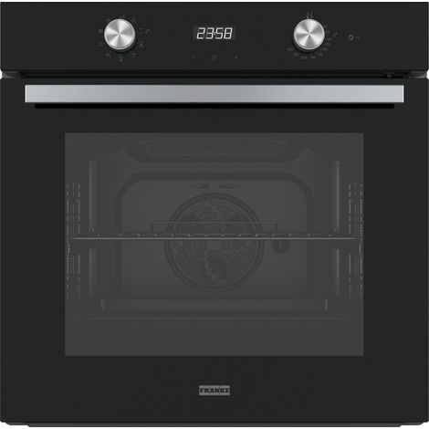 Franke FSM 86 H BK. Dimensione del forno: Media, Tipo di forno: Forno elettrico, Capacità interna forno totale: 71 L. Posizionamento dell'apparecchio: Da incasso, Colore del prodotto... - 116.0606.091 (1/4)