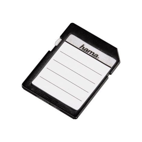 hama Etiquettes cartes mémoires SD, 18 pièces, blanc (95916)