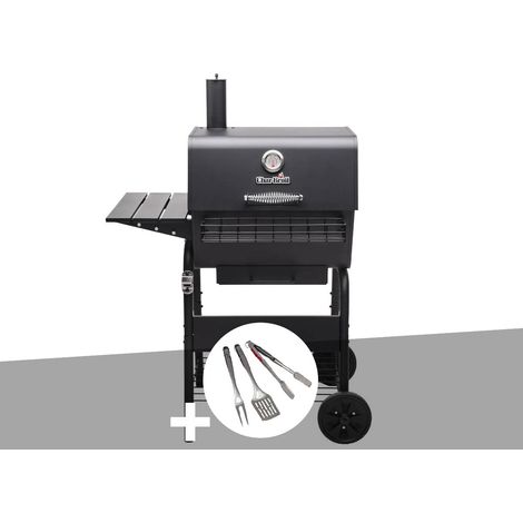 Barbecue à charbon Charcoal M + Kit 3 ustensiles - Char-Broil (1/5)