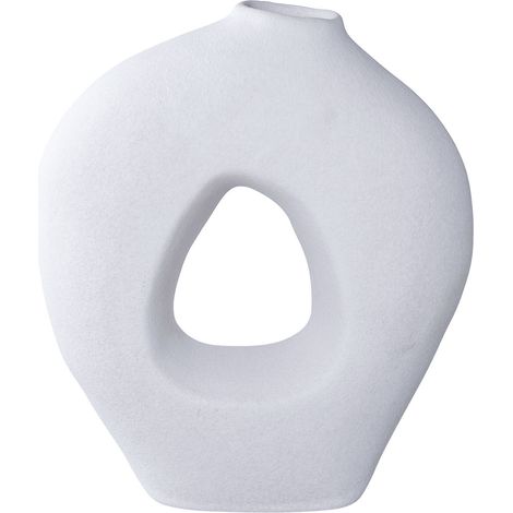 Lisboa Vase weiß.