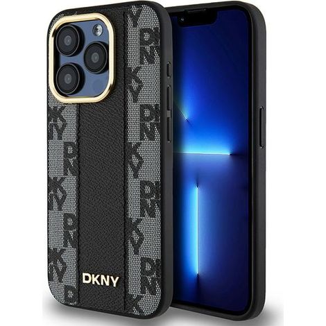 iPhone 15 Pro Max dkny MagSafe Lederhülle Schwarz (1/5)