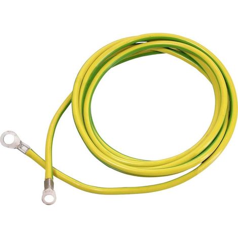Câble de mise à la terre pour usage intérieur IP 20 H07V-K 16 Vert/jaune 3 m (1/5)