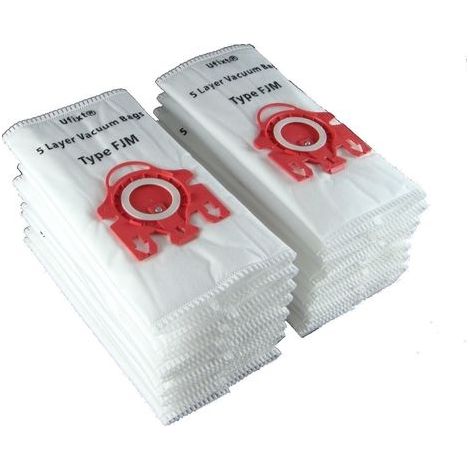 Pack Of 20 FJM Bags For Miele S728 Vacuum Bags Type FJM Free Delivery (1/5)