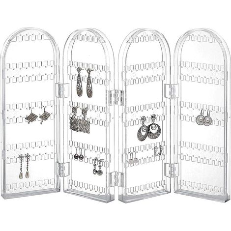 Acrylic Earring Holder Earring Display Stand Storage Earring Holder Earring Storage Box (1/5)