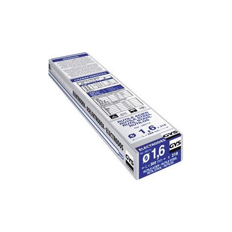Electrodo Tradicional de Acero Rutilo Bg 210 1,6
