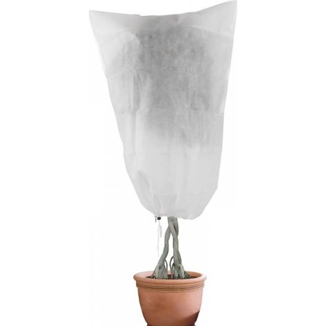 Housses Hivernage Plante Exterieur, 80x120cm Housses de Protection pour Plantes, Voile d’Hivernage avec Cordon de Serrage Protège Plante Contre (1/5)