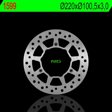 Disco de freno delantero NG para Yamaha YZ 85 1993-2023 220 mm 3,0 mm