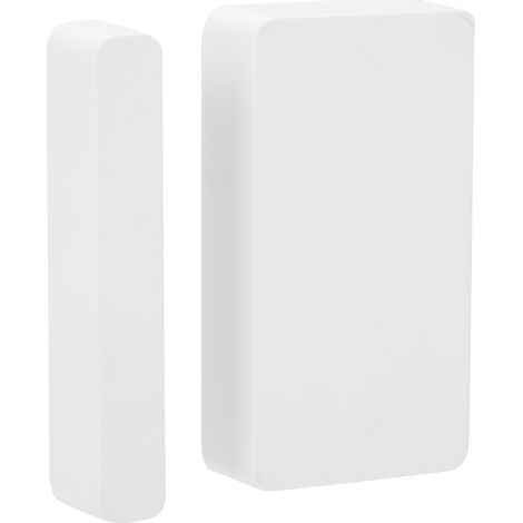 Système d'alarme de sécurité intelligent sans fil Wi-Fi avec capteur magnétique, détecteur d'ouverture et de fermeture de porte et fenêtre, compatible avec Tuya (1/5)