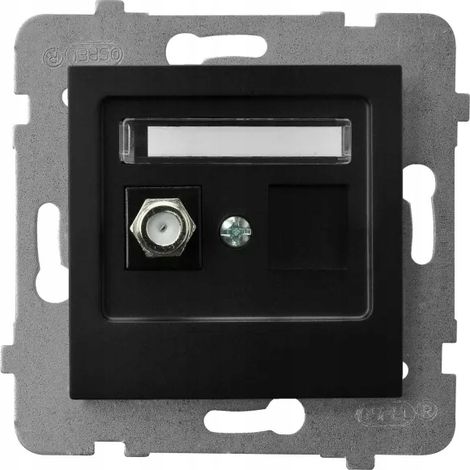 Decodificador ospel gpa-1gf/m/33 plástico empotrado