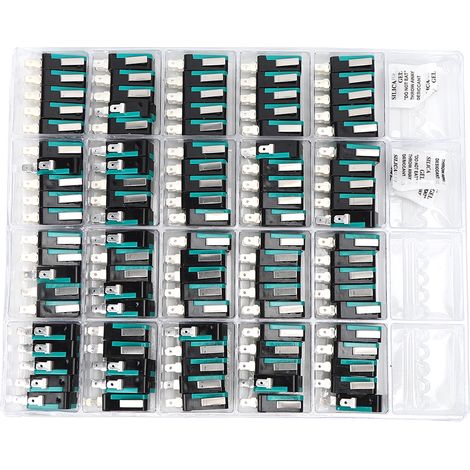 Interrupteur micro BEM 151‑1C25 100 pièces, 15A 250VAC, mode auto‑réarmement pour équipement électrique, micro‑contact auto‑reset (1/5)