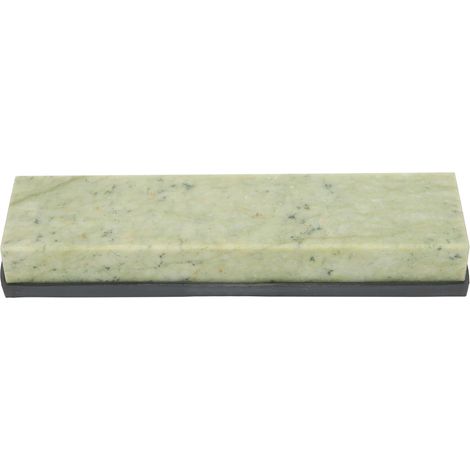 Pierre à aiguiser en pierre verte naturelle, 10000 grains, pierre à aiguiser pour couteaux, pierre à huile domestique avec Base en Silicone